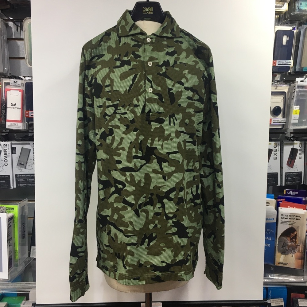 Gabriele Pacini Polo Shirt camouflage XL Size